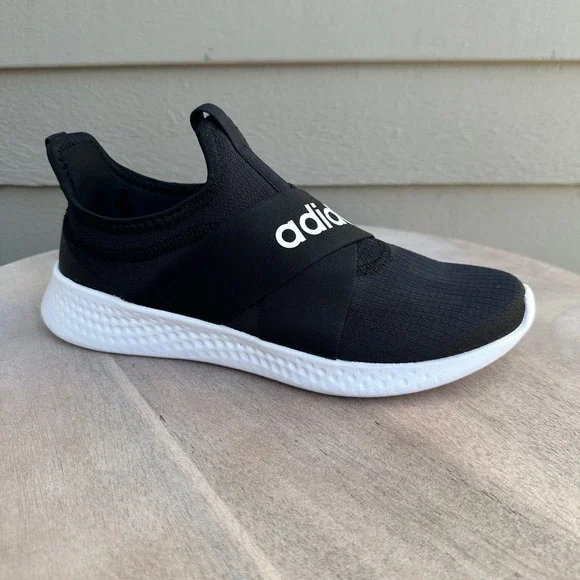 Adidas Puremotion Adapt Womens 8.5 Black Slip On Sneakers FX7326 - Picture 10 of 14